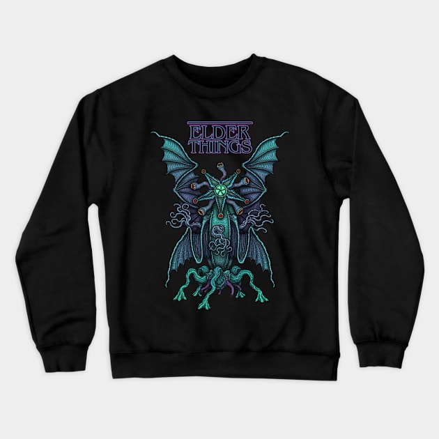 Elder Things - Azhmodai 22 Crewneck Sweatshirt by azhmodai